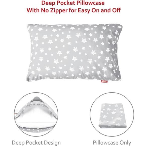 Toddler Bed Sheets, 3 Piece Toddler Sheet Set, Soft Breathable Crib - Picture 4 of 6